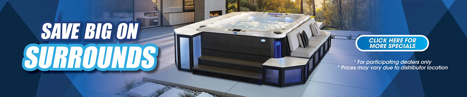 Calspas hot tub being used in a family setting - Bonita Springs